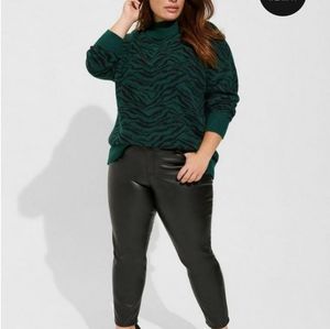 Torrid faux leather pants 12 short